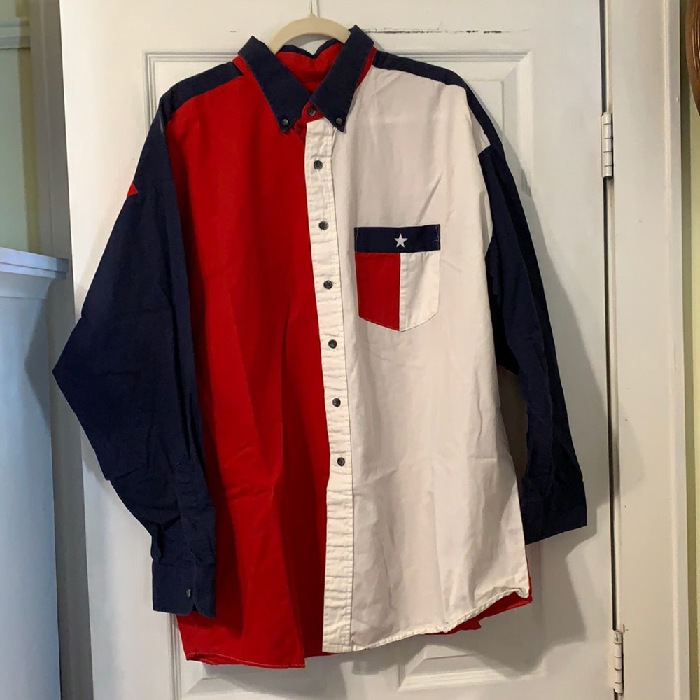 Panhandle Slim flag shirt size XXL